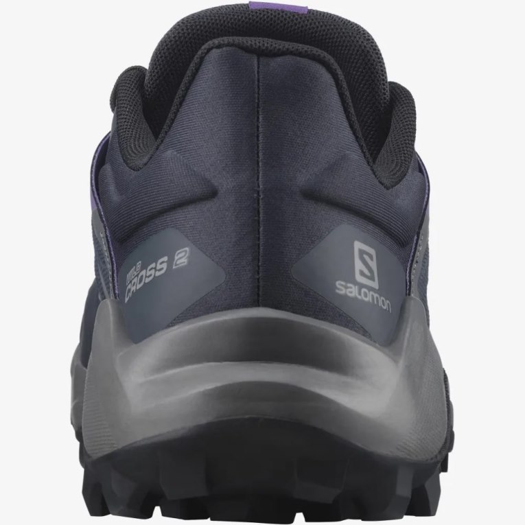Salomon Wildcross 2 Women's Trail Running Shoes Navy | CA 54H12